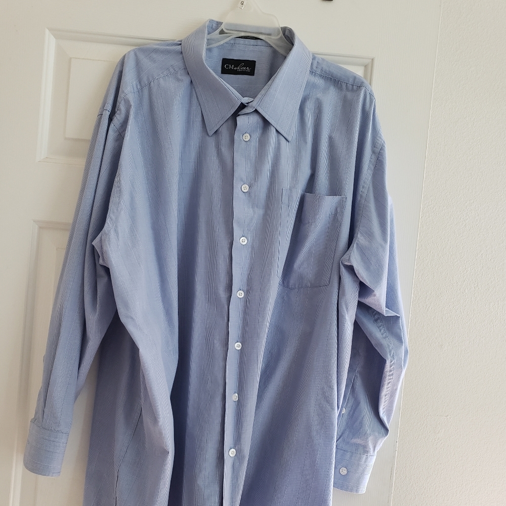 Men's dress shirt. Big and tall size.